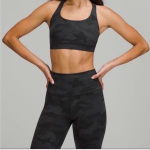 Lululemon Camo Energy Bra Size 14